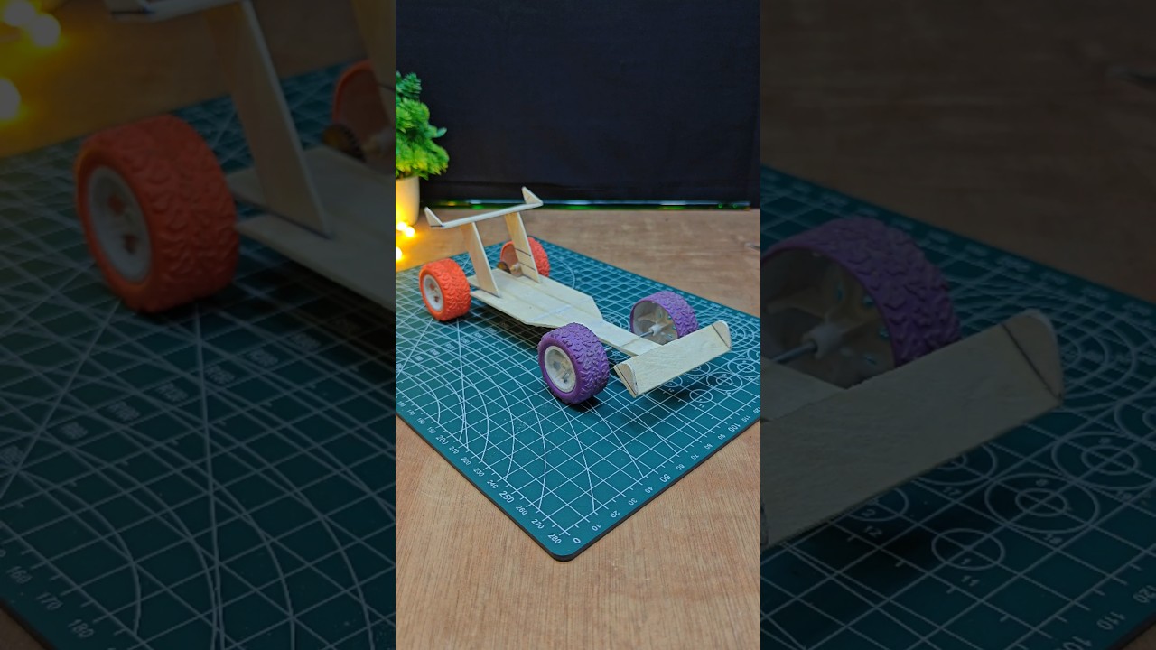 How To Make DIY Super-fast Rc Car With Ice-cream Stick Part-1 #experiment #shorts by SK.EXPERIMENT.20K