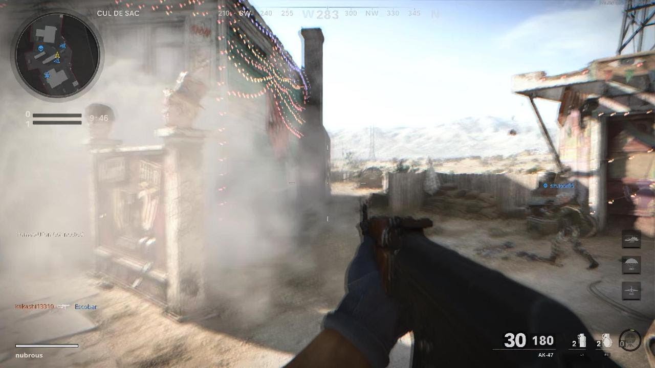 Call of Duty Black Ops Cold War Team Deathmatch Nuketown 84 map using AK-47 (PlayStation Portal)