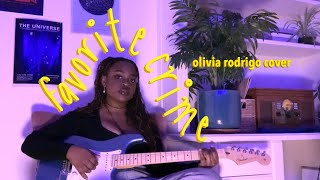 favorite crime - olivia rodrigo cover