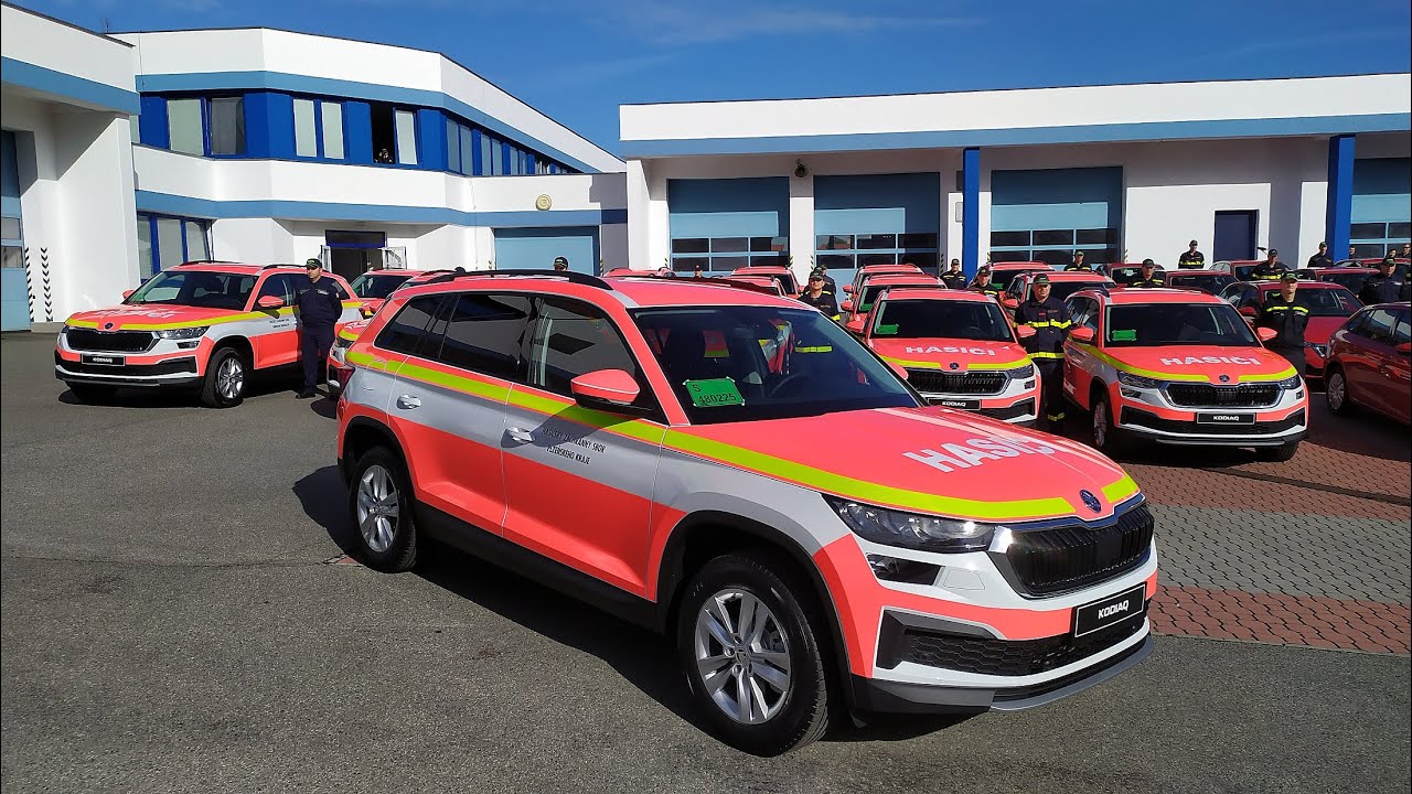 Mladá Boleslav: Škoda Kodiaq pro Hasičský záchranný sbor