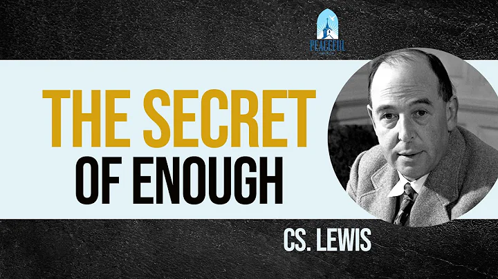 Why You Feel Empty Even When You Have Everything | C.S. Lewis on the Soul