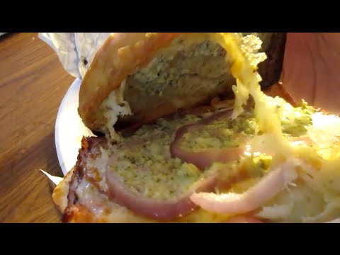 ASMR - Eating Turkey Provolone Sandwich