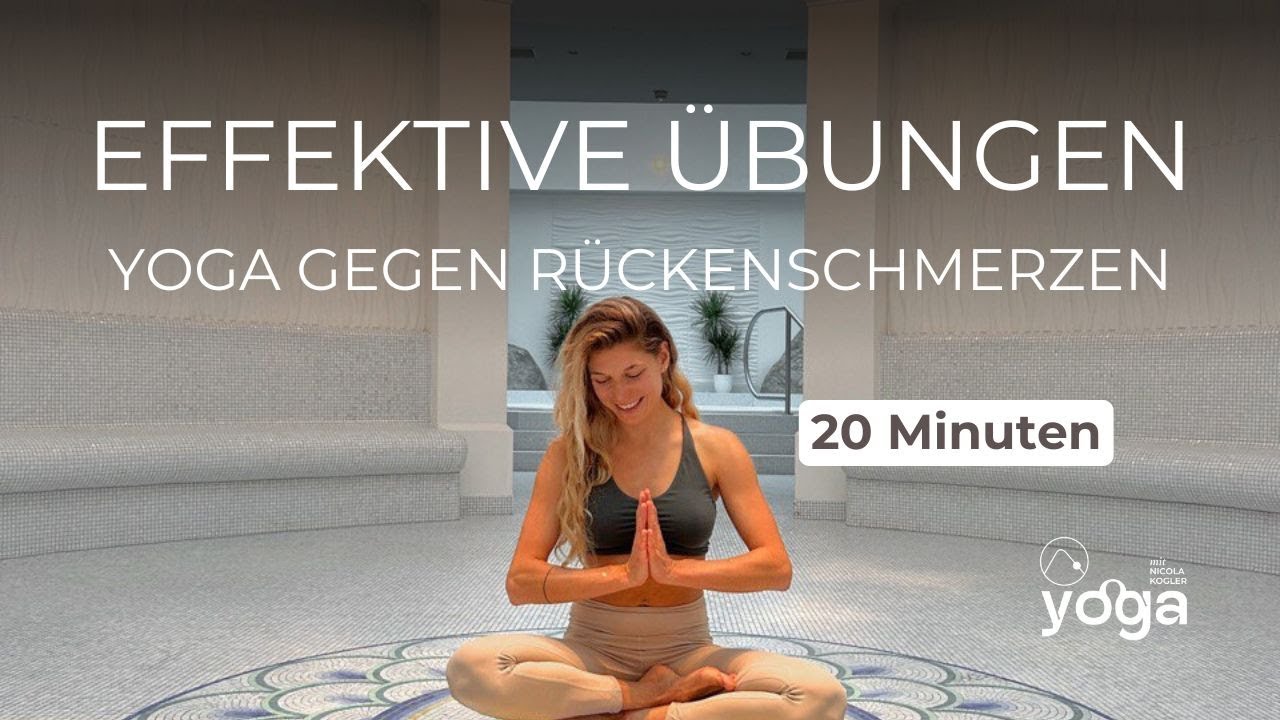 20 Min Yoga gegen Rückenschmerzen | Effektive Übungen für einen gesunden Rücken