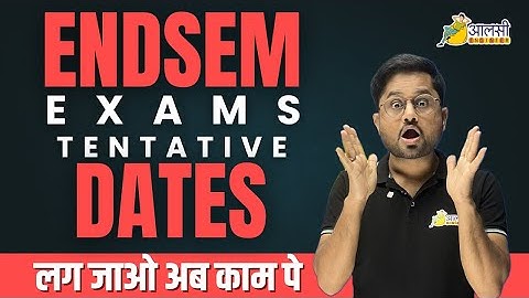 Endsem Exams | SPPU | Tentative Dates | Latest Updates | Rounak Sir | Aalsi Enigineer