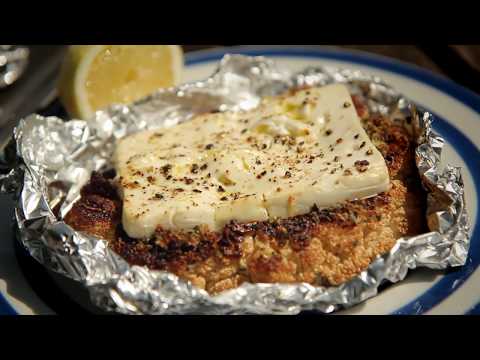 Genevieve Taylor's Grilled Cauliflower Steaks on a Napoleon BBQ