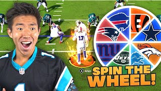 This is the best I've ever played.. Josh Allen Is Too Nasty!  Spin The Wheel Of NFL Teams #3