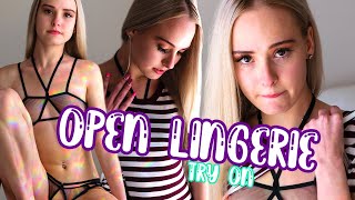 Sheer Lingerie Try On Haul And Showcase - Bianca