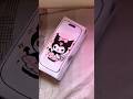 Kuromi iphone unboxingasmr diy iphone kuromi sanrio