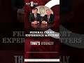 Federal Court Experience Matters