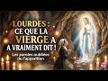 LOURDES : Ce que la Vierge Marie a vraiment dit à Sainte Bernadette !