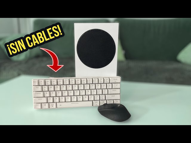 Cómo CONECTAR un TECLADO y RATÓN INALÁMBRICOS en una XBOX Series S 💚 