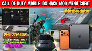 How To Hack Call of Duty Mobile in iOS Device | 100 % Antiban CODM iPhone Hack - Mod Menu Cheat