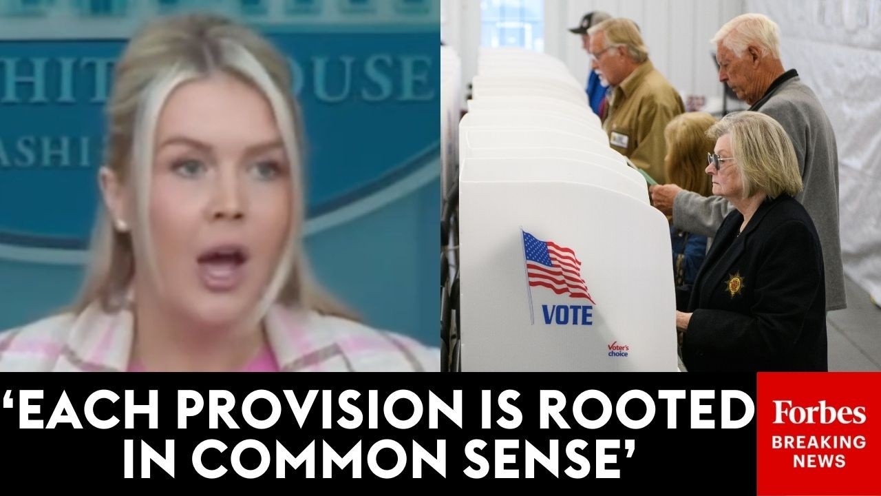 'Get The Job Done!': Karoline Leavitt Demands SAVE America Act Pass Quickly Through Congress