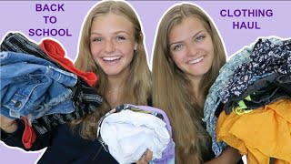 Back to School Try On Clothing Haul 2020 ~ Jacy and Kacy