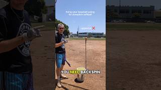 Fixing your baseball swing for slowpitch softball #slowpitch