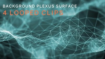 Background Plexus Surface Looped Pack Motion Graphics