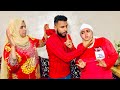 شاب غني يضرب زوجته امام الناس ولكن مراتو قامت ب الله يمهل ولا يهمل