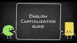 English Capitalization Guide