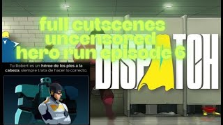 dispatch all cutscenes [uncensored] [spanish sub] [hero run] episode 6 screenshot 4