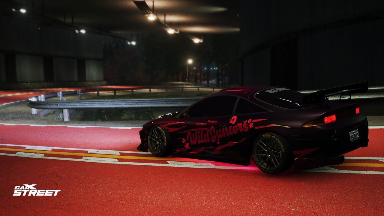 Carx Street - Touge improvisado Eclipse Swap AWD, 6 marchas