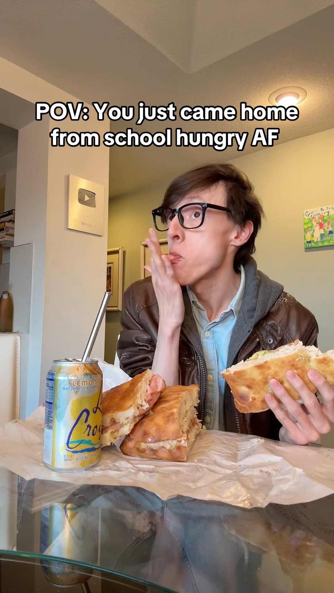 POV: Coming Home From School Starving ? #TheManniiShow.com/series