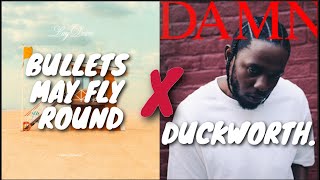 BULLETS MAY FLY ROUND X DUCKWORTH.