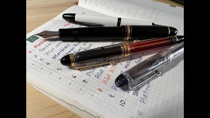 Montblanc Toffee Brown Ink Review — The Pen Addict