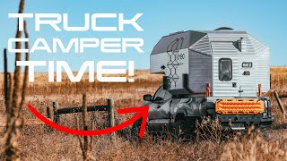 IT'S TRUCK CAMPER TIME! | Loading the Kimbo...