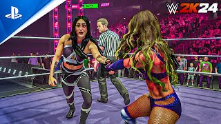 Aliyah vs. Sonya Deville Gauntlet Match: SmackDown WWE 2K24