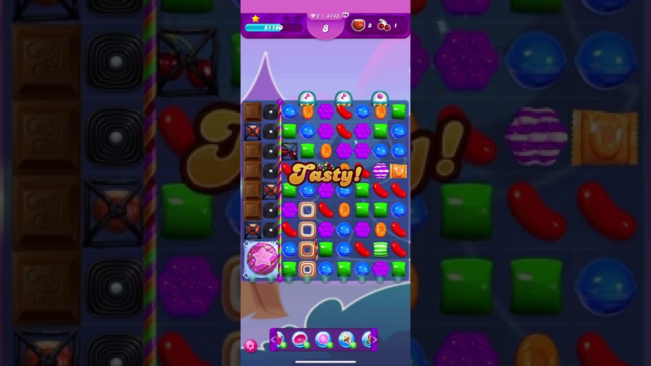 Level 4743 Candy crush