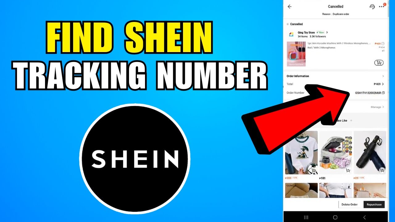 How To Find Shein Tracking Number (2026) (Complete Guide) - YouTube