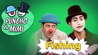 Fishing - לדוג (funny mime for kids - פנטומימה מצחיקה לילדים)