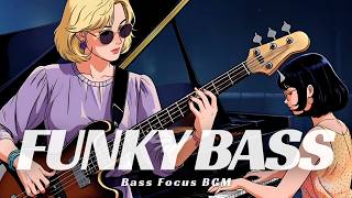 Soulful Groove Funky Piano &amp; Slap Bass | Funky Fusion Bass for Work &amp; Relax
