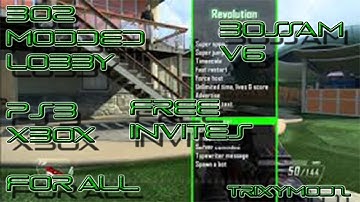 BO2 MODDED LOBBY FOR ALL BOSSAM V6 - FREE INVITES PS3 & XBOX !!!