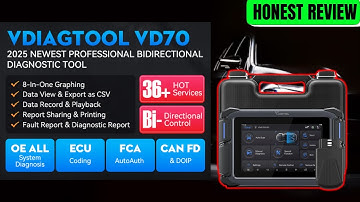 VDIAGTOOL VD70 Review: The Best Diagnostic Tool for Cars in 2025?