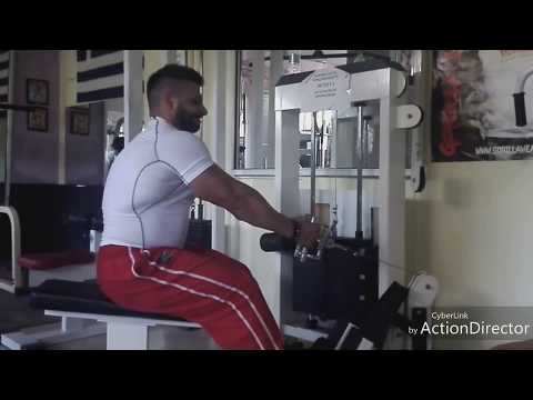 Maragos Makis : workout Low Row pound (Greece Bodybuilding)