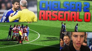 DIEGO COSTA... RED CARD | CHELSEA 2 V 0 ARSENAL