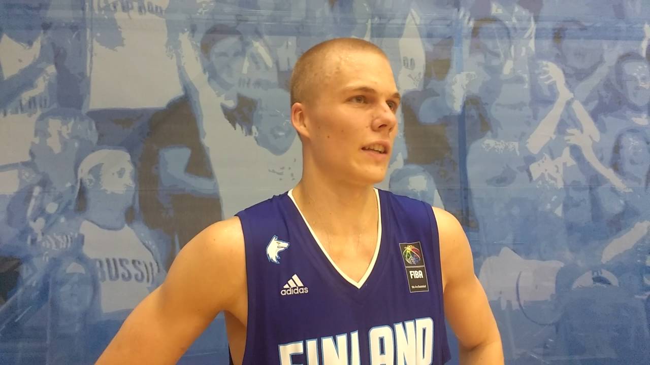 MU18 Nordic Championship DEN-FIN. Haastattelussa Vili Nyman koripallokori