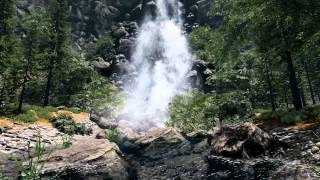 Crysis 1 (Modded) - Waterfall Scene - [Live Wallpaper] - (1080p)