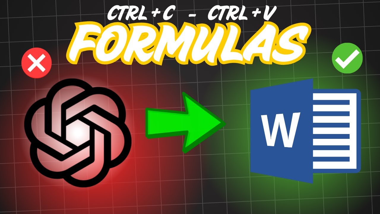 Haz ecuaciones en Word fácil con este truco de ChatGPT en 2 MINUTOS