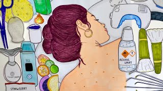 Paper ASMR | The Ultimate Back Care & Relaxation Routine 🧖‍♀️✨ #asmr #paperasmr