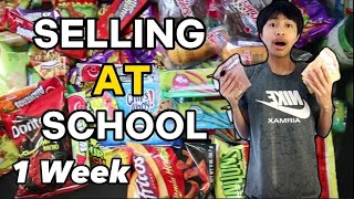 Selling Snacks At School For 1 Week