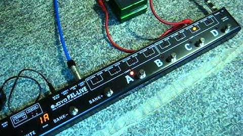 Joyo PXL-Live Pedal Switcher with Midi