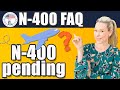 Can I travel abroad while my naturalization application is pending? N-400