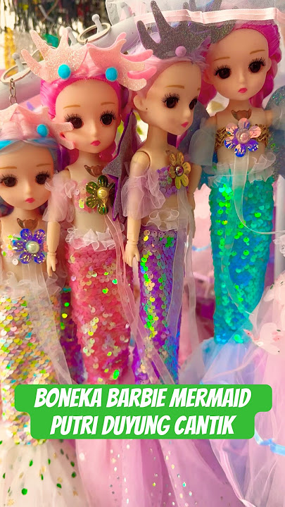 Boneka Barbie Mermaid putri duyung cantik