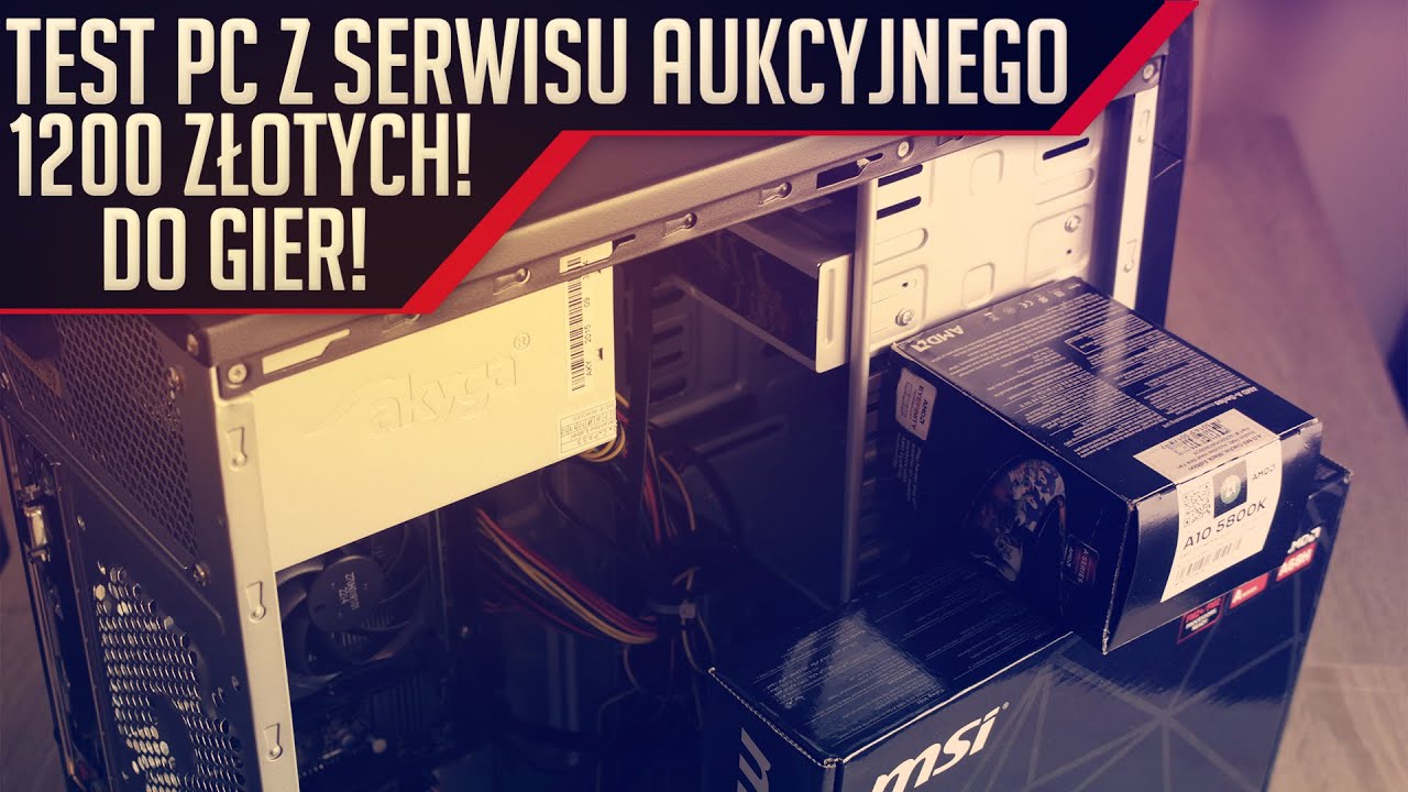 Test komputera z serwisu aukcyjnego | wydajność, porównanie, ocena!