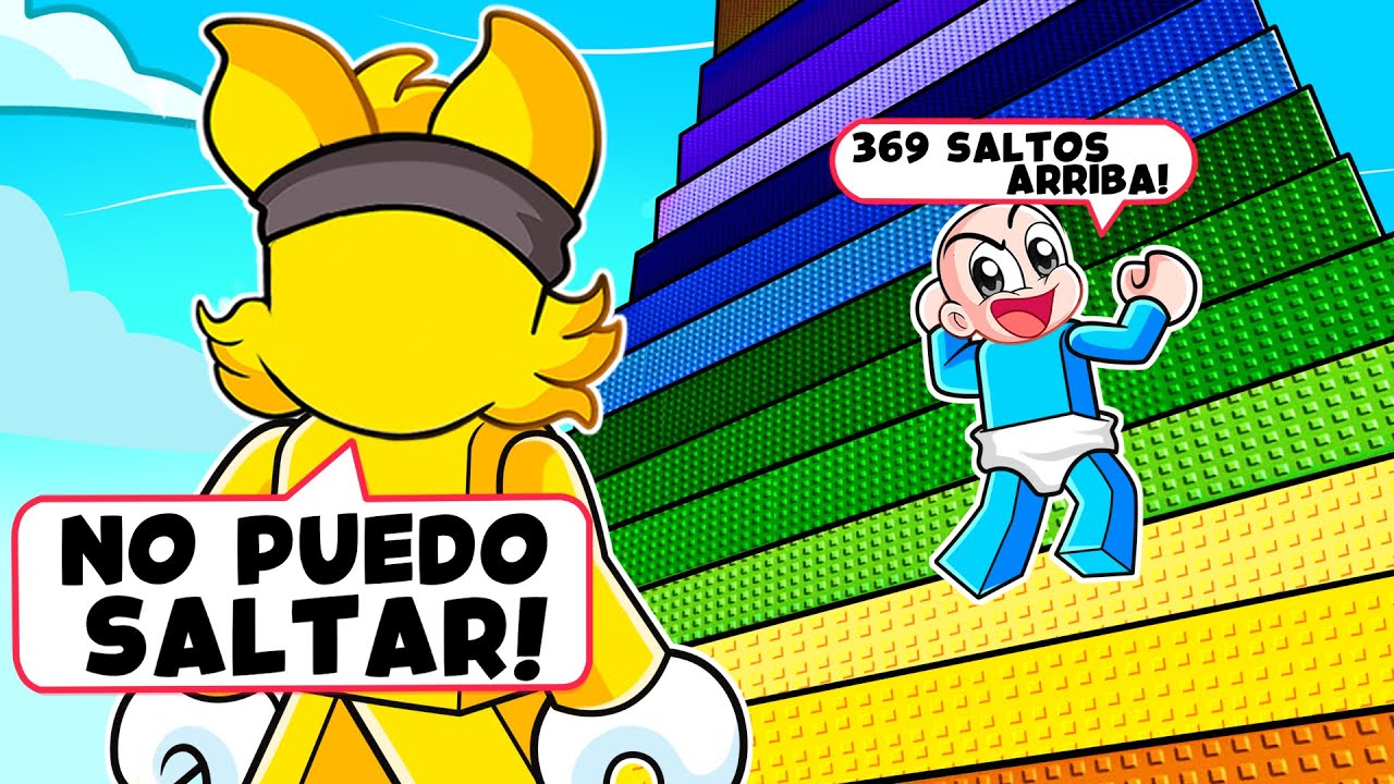 ¡Quien salte mas alto gana en Roblox!