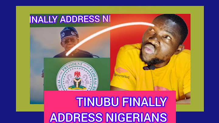 FULL SPEECH: President Tinubu Addresses Nigerians, promises Better Future