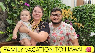 SPONTANEOUS FAMILY VACATION TO OAHU | **traveling with our baby**