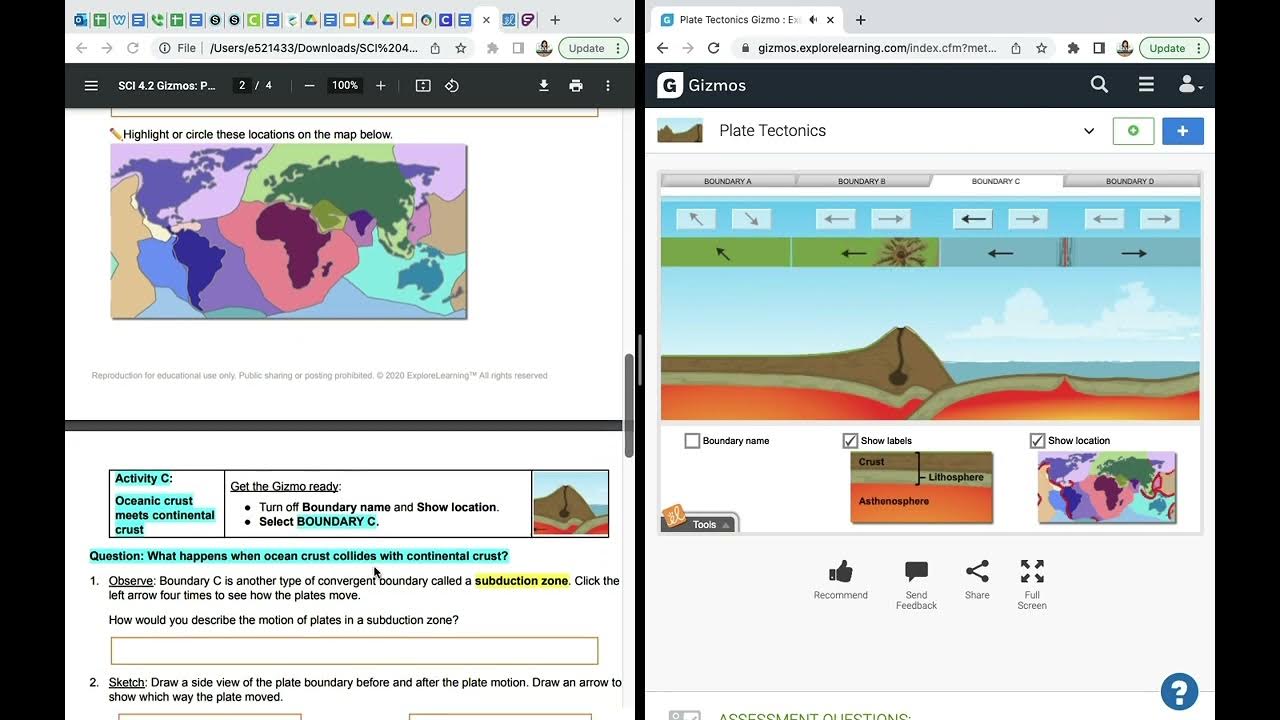Gizmos: Plate Tectonics - YouTube